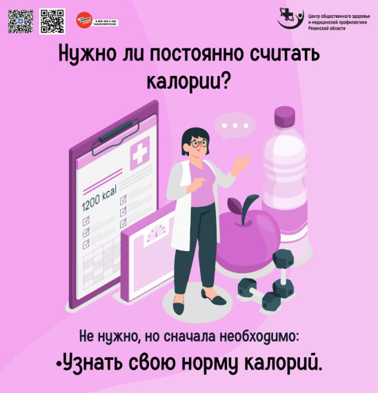 Если хочешь быть здоров... считай калории!.